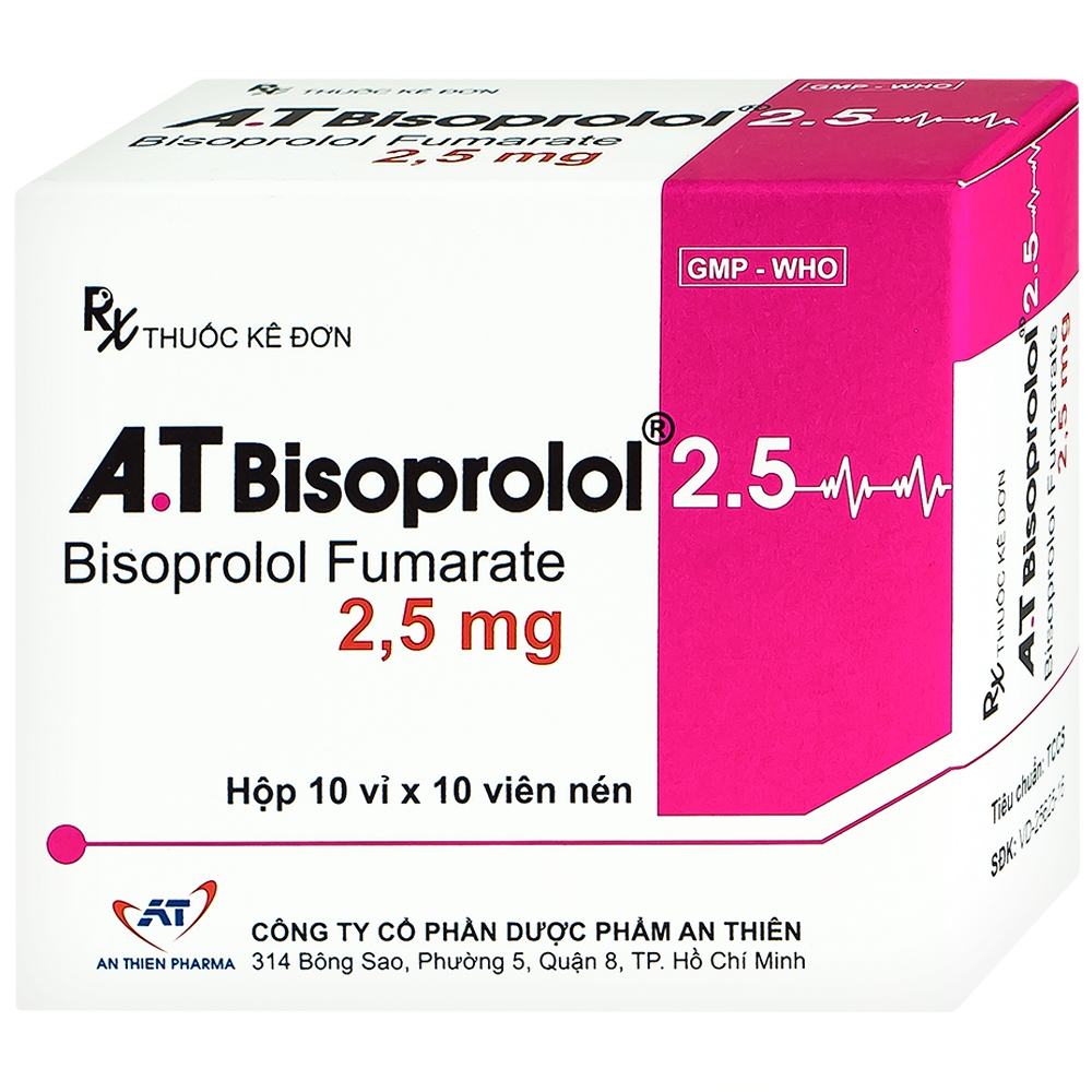 A.T BISOPROLOL 2.5mg