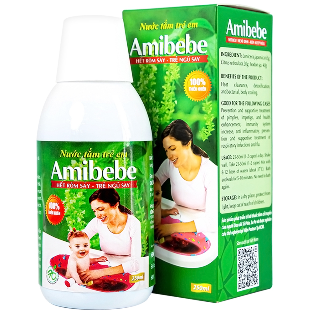 AMIBEBE TẮM GỘI 