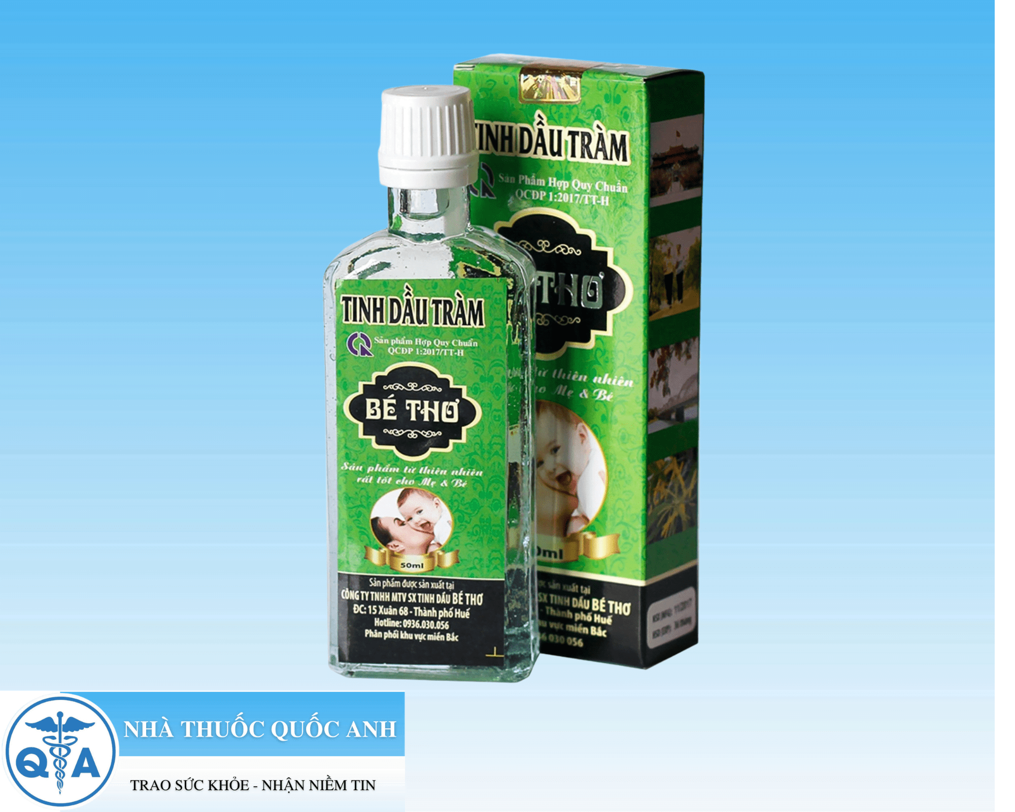 BÉ THƠ DẦU TRÀM 50ML
